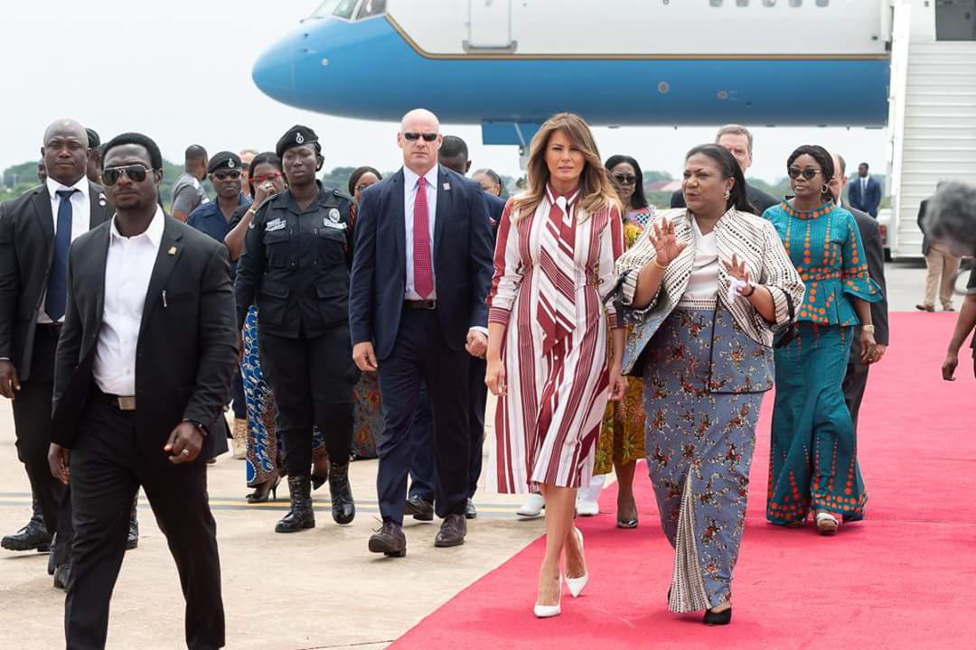 Melania Trump in Ghana