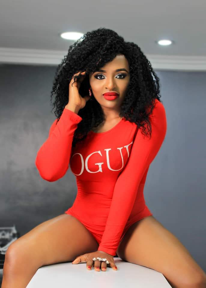 Joan Ngomba shares red, hot & totally polished pictures 