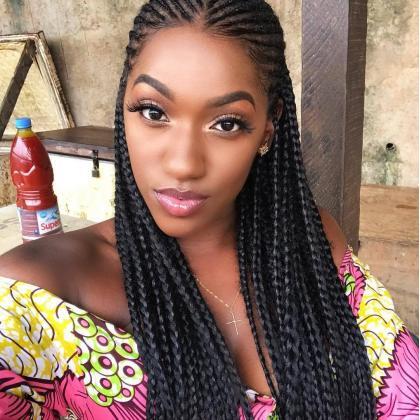 Kamala Eyango Shares Protective Cornrow Hairstyle Yes or No? Mammypi