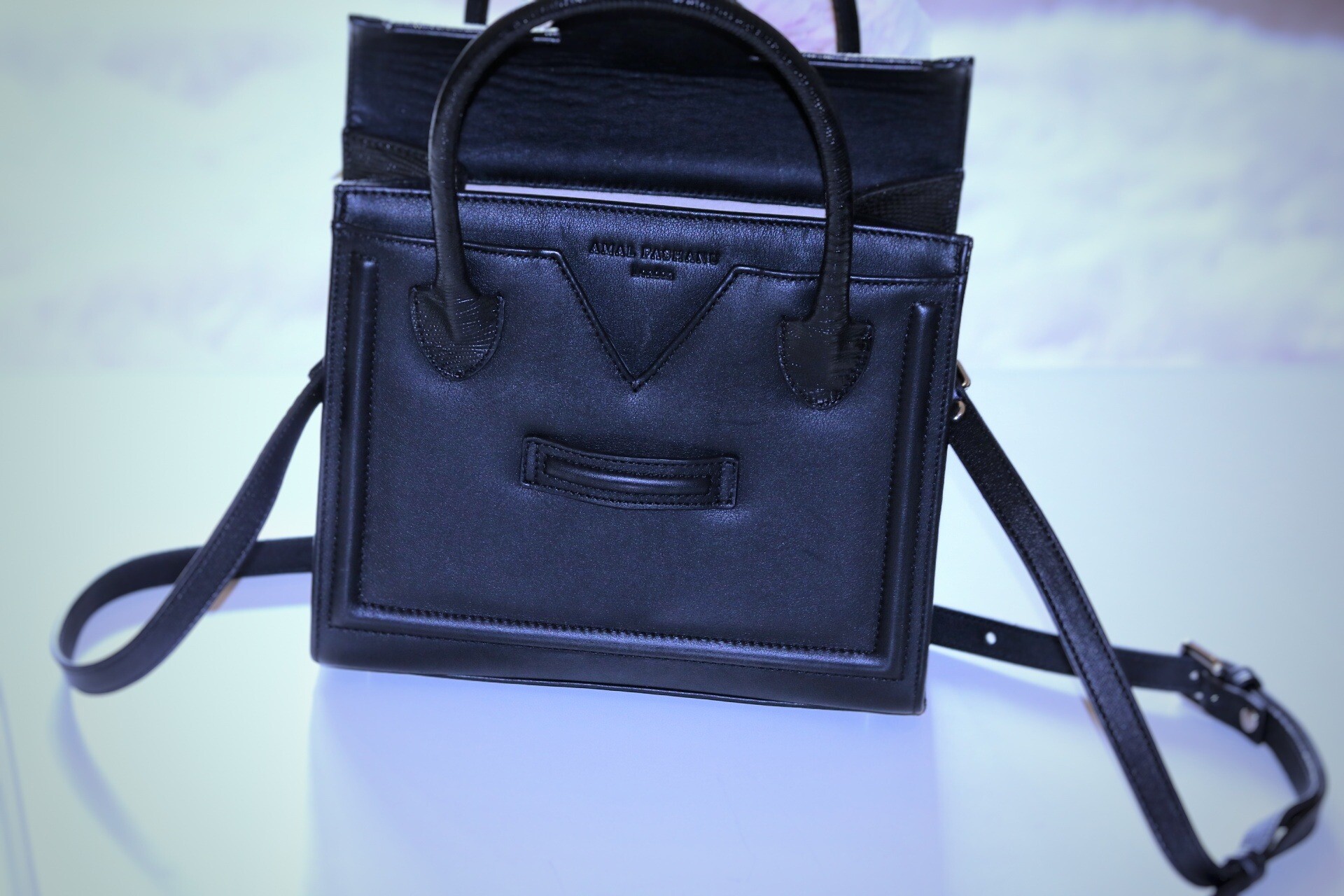 Amal Fashanu mini bags