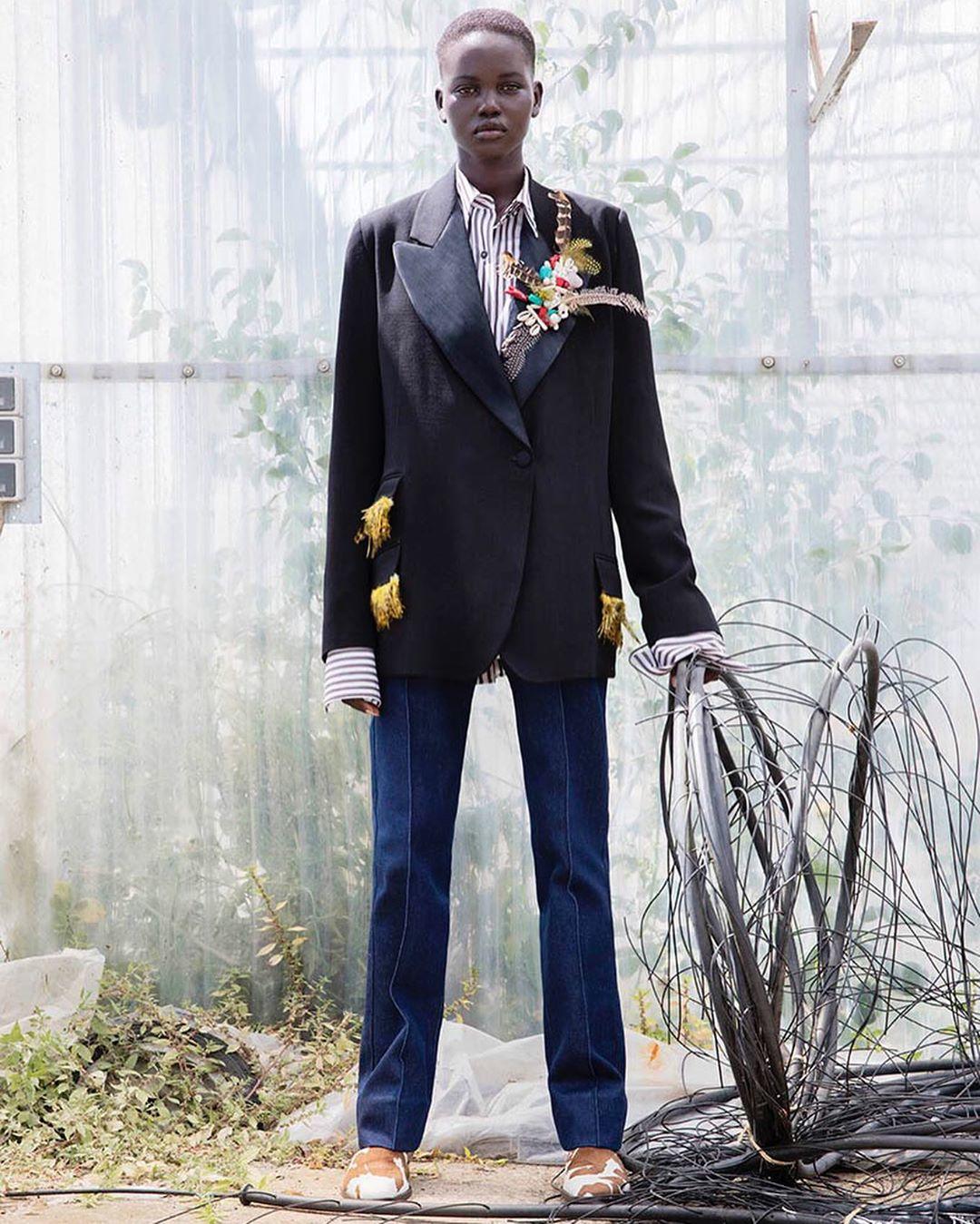Model Adut Akech Bior